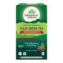 Organic India Tulsi Green Tea | Pomegranate | 25 Tea Bags