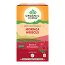 Moringa Hibiscus Tea | Boost of Antioxidants | 25 Tea Bags