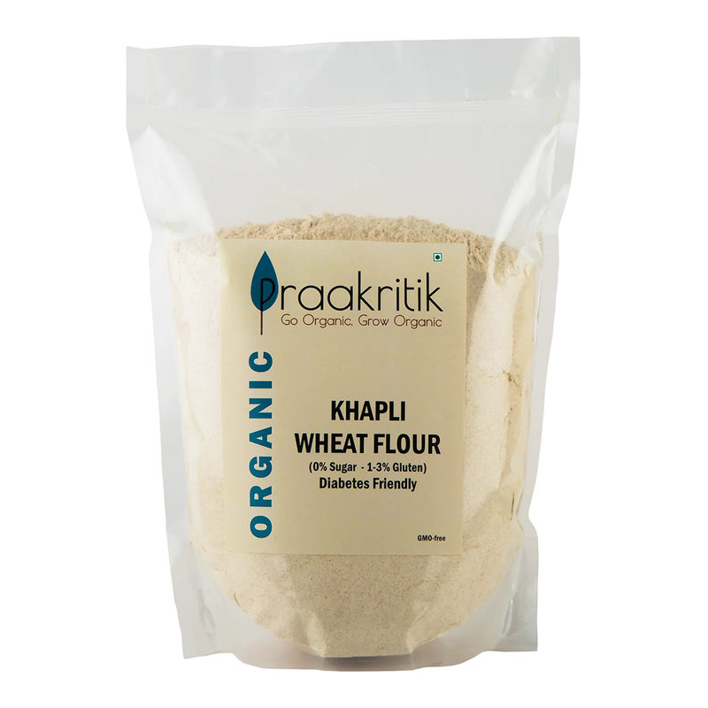 Khapli Atta | Wheat Flour | Diabetic Friendly | High Fibre | 5 kg