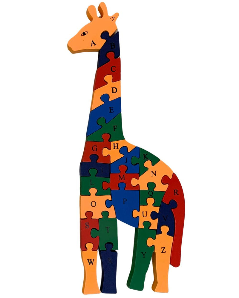 Educational Toys for Kids | Learning Alphabets & Numbers | Giraffe Puzzle Game | 26 Pcs