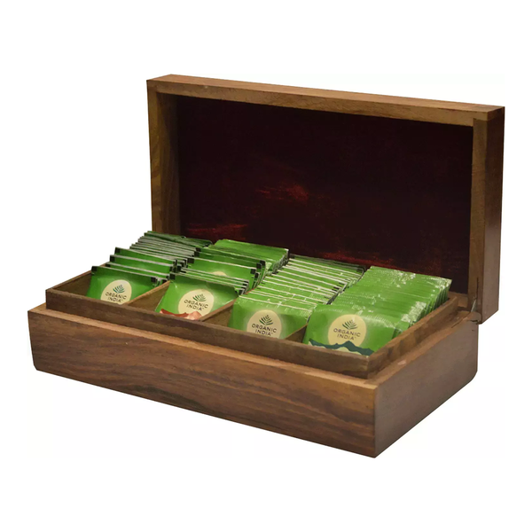 Tea Hampers | Organic India | Super Deluxe Gift | 100 Tea Bags