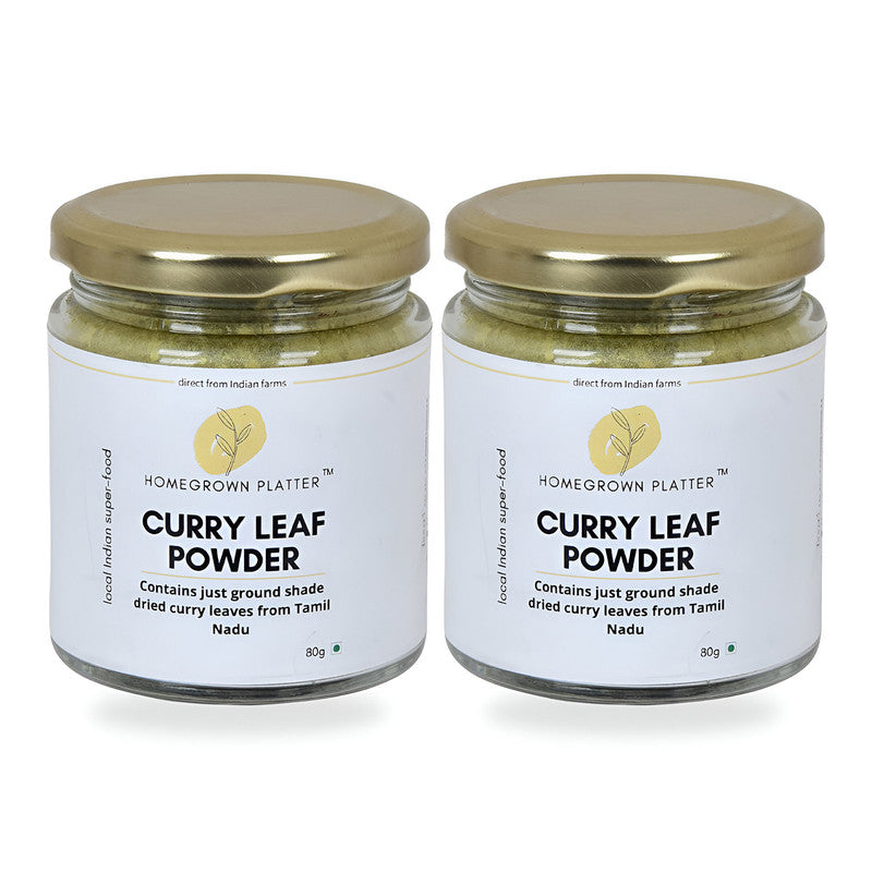 Dried Curry Leaf Powder | 80 g | Pack of 2