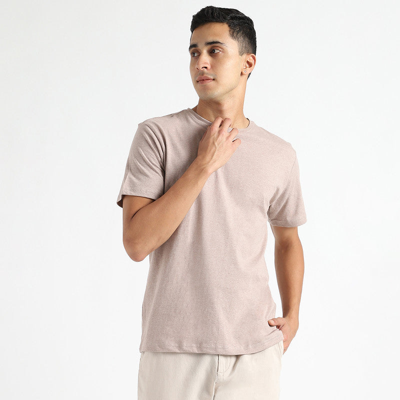 Organic Cotton T-Shirt for Men | Natural Dyed | Soil Brown