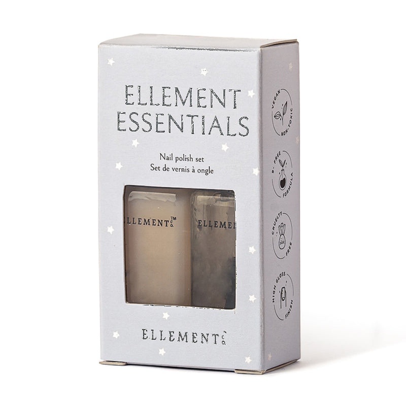 Natural Nail Polish | Vegan | Ellement Essentials | Set of 2