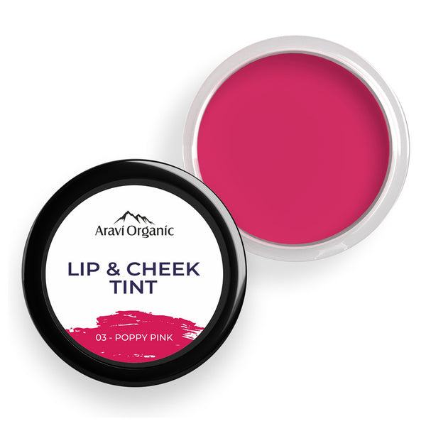 Lip & Cheek Tint | Creamy Matte Finish | Poppy Pink | 8 g