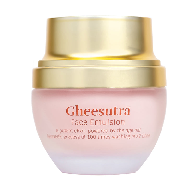 Face Emulsion | Gheesutra | Nourishes & Repairs Skin | 30 ml