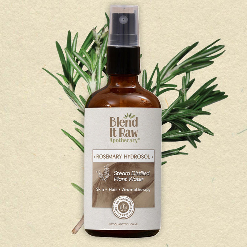 Organic Rosemary Hydrosol | Hair Growth & Anti-Acne  | 100 ml