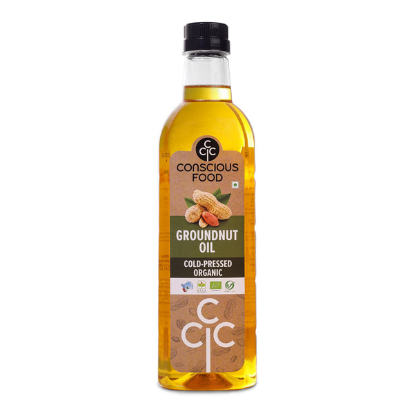 Groundnut Oil | Cold Pressed | Diabetes Control & Heart Disease | 1 Litre