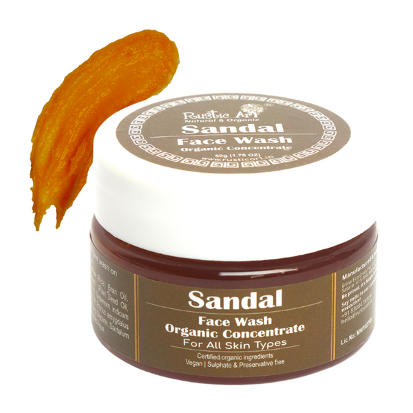 Organic Sandal Face Wash Concentrate | 50 g