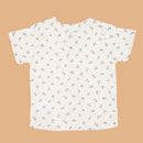 Cotton Kurta Shirt with Short for Kids | Blue