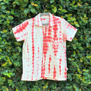 Cotton Collar Shirt with Short for Kids | Nobel Red