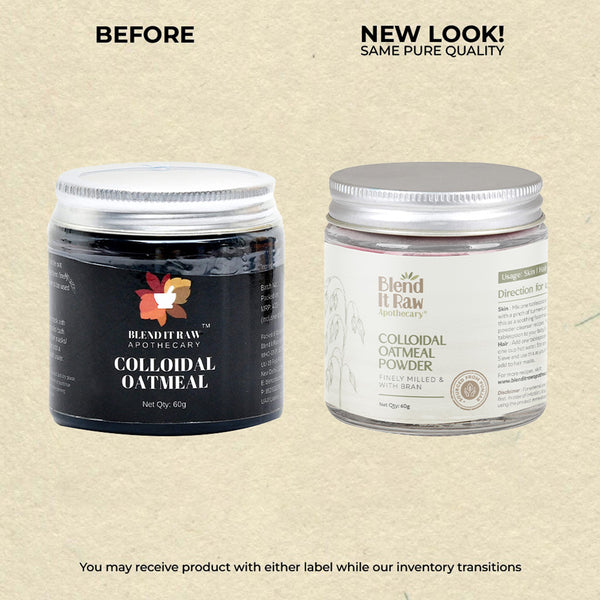 Colloidal Oatmeal Powder | Repair Damaged Hair | 60 g