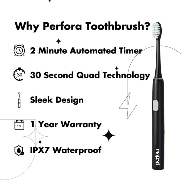 Perfora Electric Toothbrush | Dark Night