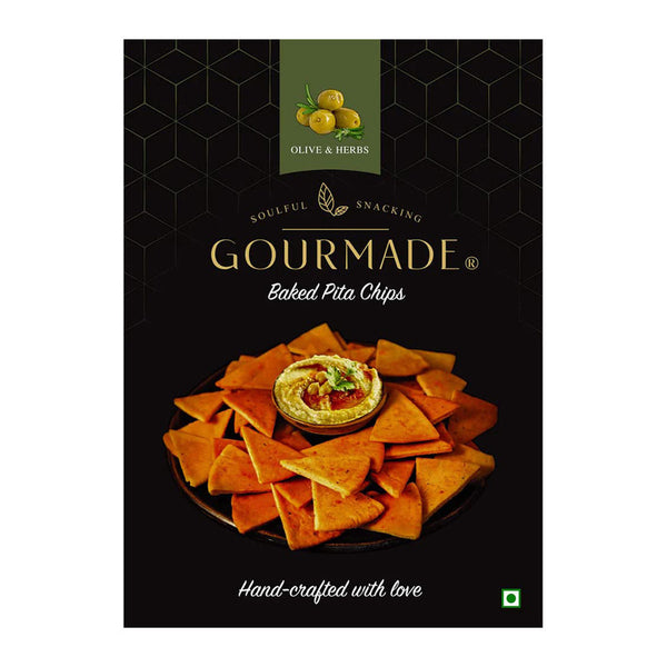 Pita Chips Snacks Combo | Olive & Herbs and Chipotle | Healthy Snack | Nachos & Tortillas | 125 g Each | Pack of 3