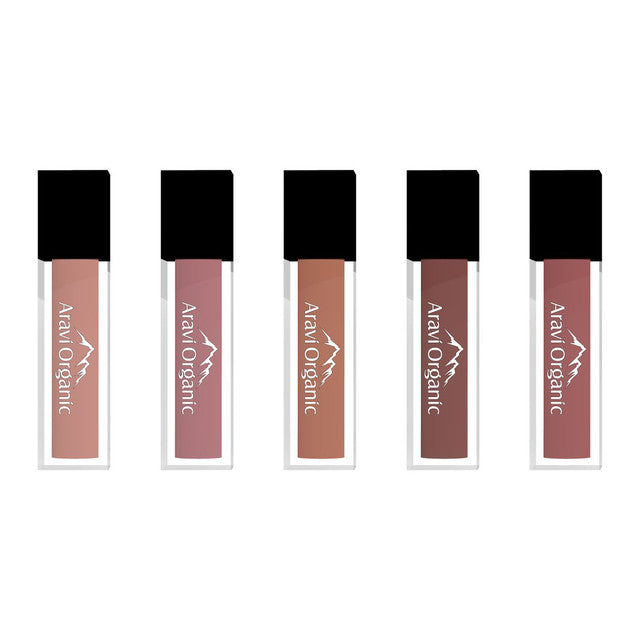 Liquid Matte Lipstick Combo Set | Nude | Set of 5