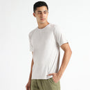 Organic Cotton T-Shirt for Men | Natural Dyed | Grey Melange