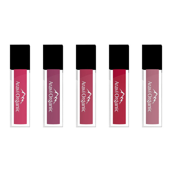 Liquid Matte Lipstick Combo Set | Pink | Set of 5