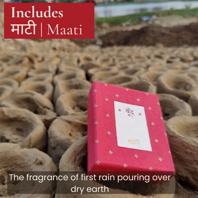 Gifts for Women | Petrichor Attar Perfume | Maati, Motiya & Gulabi | Rain Smell Pefume | Set of 3