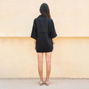 Linen Kelly Shirt For Women | Black