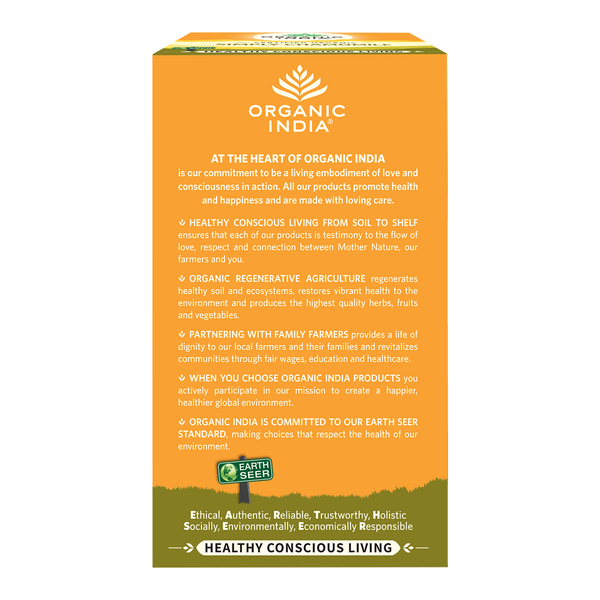 Organic India Chamomile Tea | Aid Insomnia & Stress | 25 Tea Bags | Pack of 2