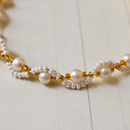 Recyclable Pearls Bracelet for Women | White | Adjustable
