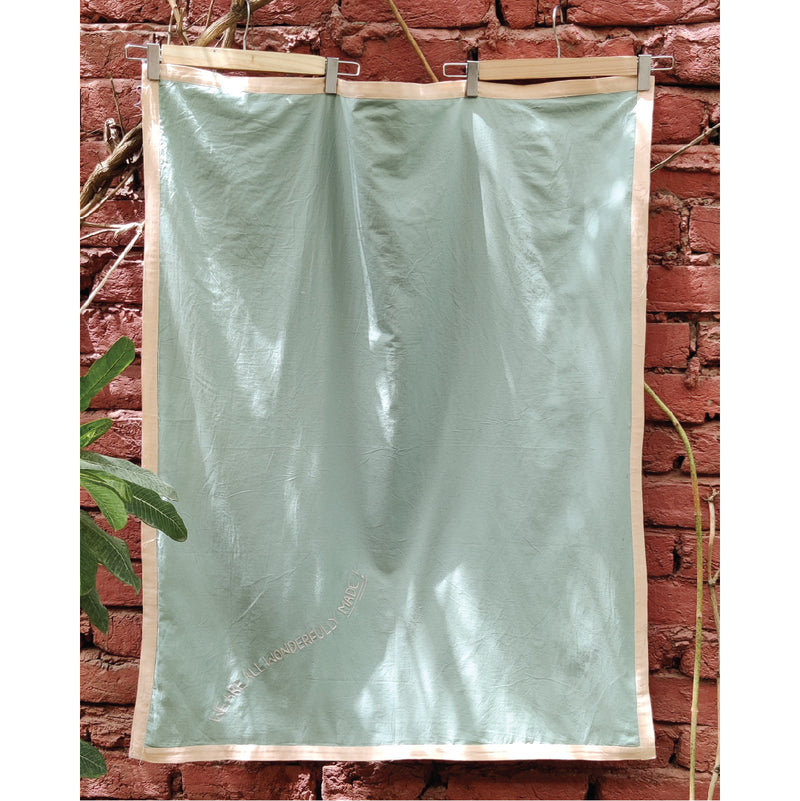 Cotton Dohar Blanket for Babies | Green