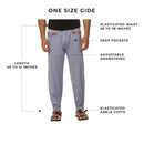 Cotton Jogger Pants for Men | Lavender Blue | Front Pocket