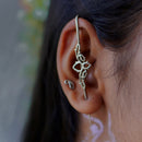 92.5 Silver Earcuff for Women | Aparajita | Single Piece.