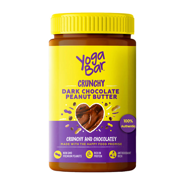 Yoga Bar | Peanut Butter | Gluten Free | Crunchy Dark Chocolate | 400 g