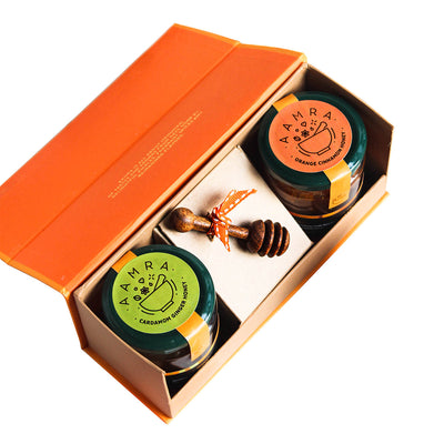 Festive Gifts | Spiced Honey Box | Set of 2 | 225 g Each