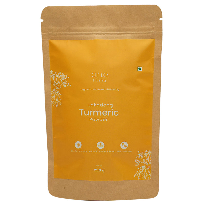 Lakadong Turmeric Powder | High Curcumin | 250 g