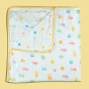 Organic Cotton Baby Blanket | Yellow