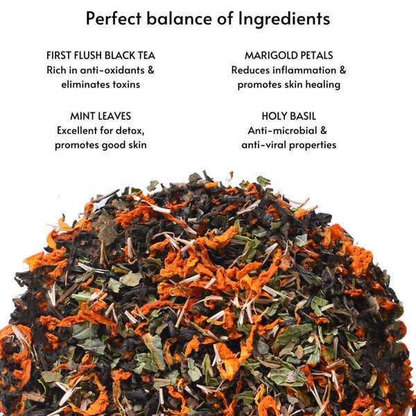 Organic Black Tea | Improves Skin Health | 40 g