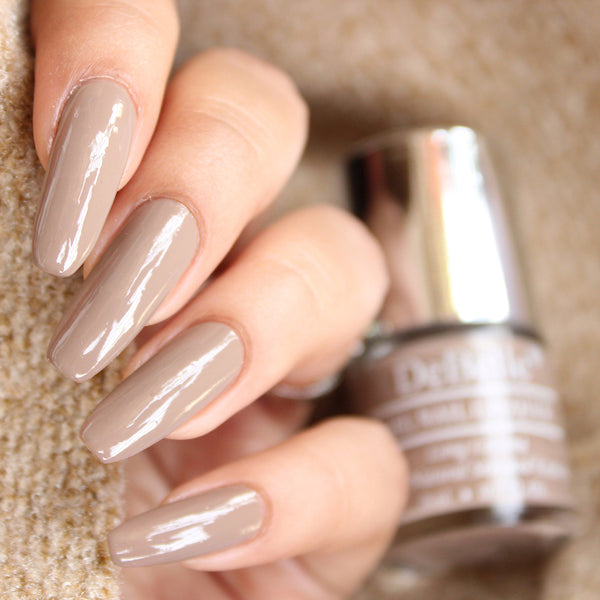 Gel Nail Polish | Cruelty Free | Coco Bean Light Brown | 8 ml