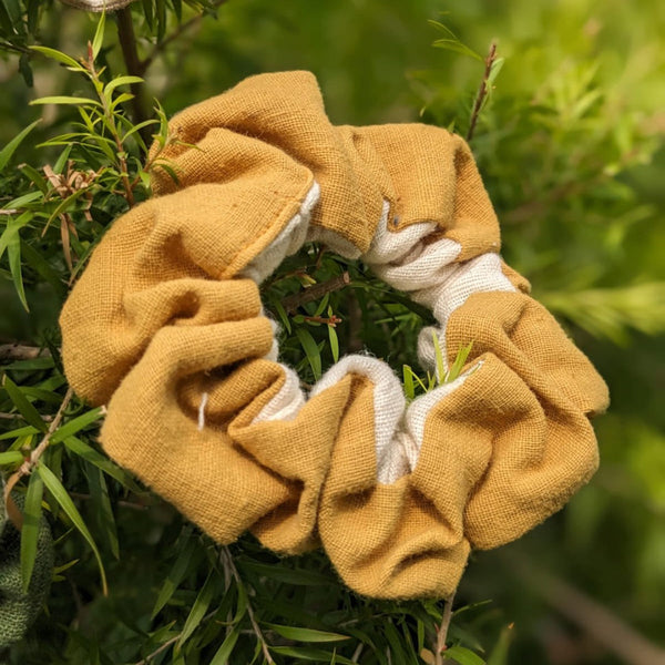 Organic Cotton Scrunchies | Naturally Dyed | Multicolour