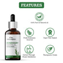 Rosemary Essential Oil | Promote Hair Growth |  100 ml