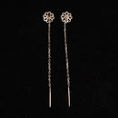 92.5 Silver Sui Dhaga Earring for Women | Single Piece | Kusum | Set of 2.