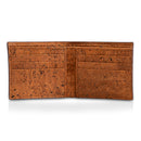 Cork Bi-Fold Wallet for Men | Woodland Brown