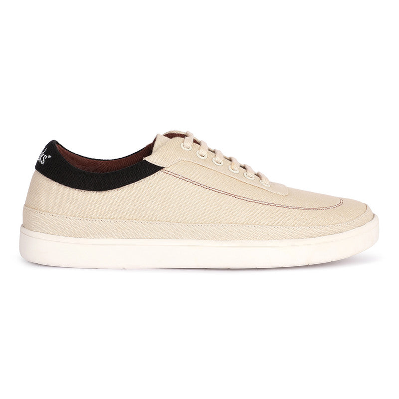 Paaduks Canvas Sneakers for Women | Beige