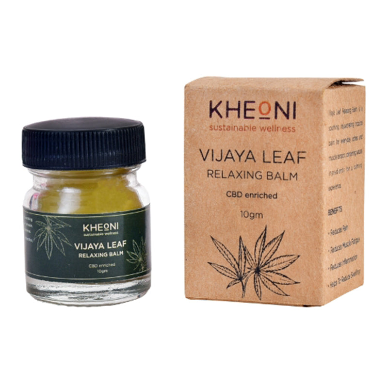 Pain Relief Balm | Vijaya Leaf Extract | Instant Relief from Headaches | 100 ml