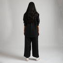 Linen Pyjama Pants For Women | Black