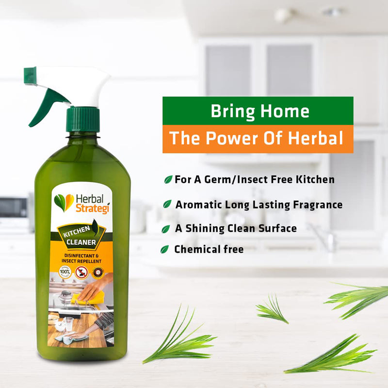 Herbal Kitchen Cleaner Spray | 500ml | Pack of 2