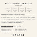 Energising Pure Fragrances | Perfume | Floral & Citrus | Set of 8