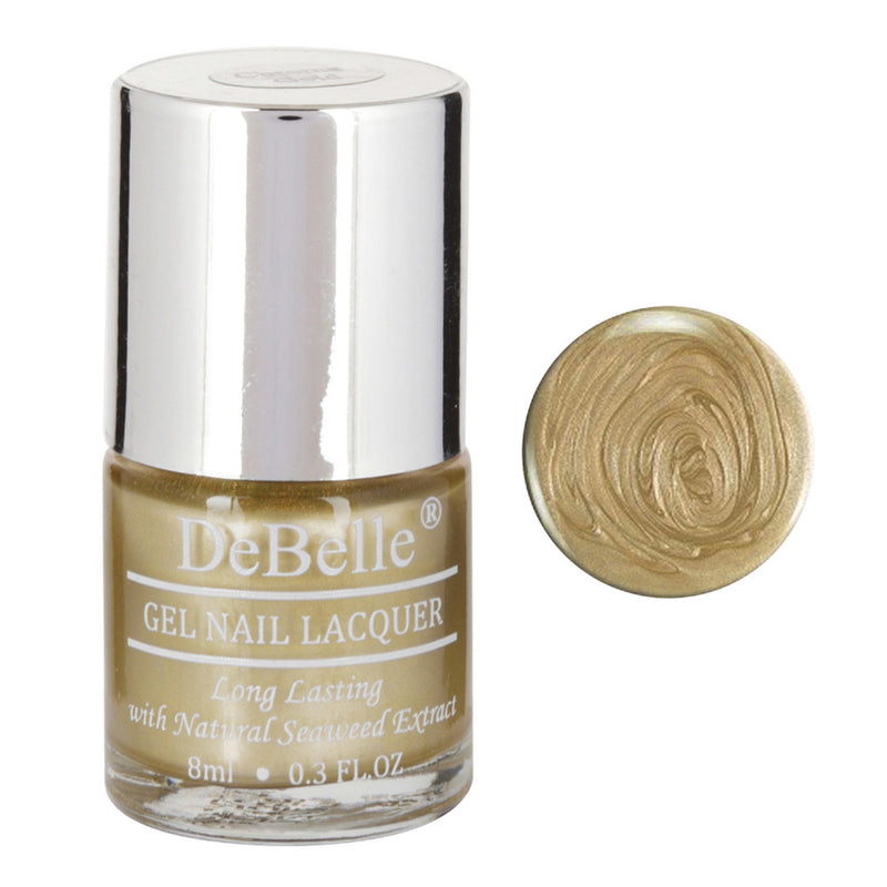 Gel Nail Polish | Vegan | Chrome Metallic Bright Gold | 8 ml