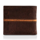 Cork Bi-Fold Wallet for Men | Woodland Brown | Obi