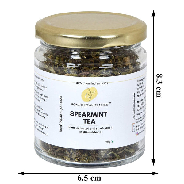 Spearmint Tea | Antioxidants Rich Detox | Menthol Rich for Refreshing Face Rinse | 20 g.