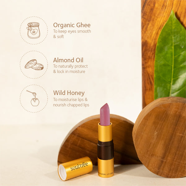 Ayurvedic Lipstick | Almond Oil I Rose Clay 610 | 4 g