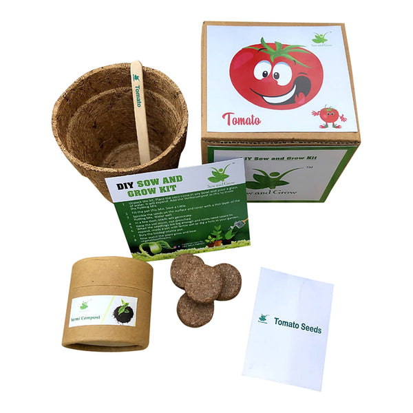 DIY Tomato Gardening Kit.