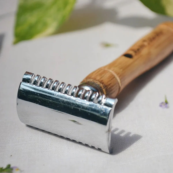 Safety Razor | Double Edged Reusable Bamboo Razor