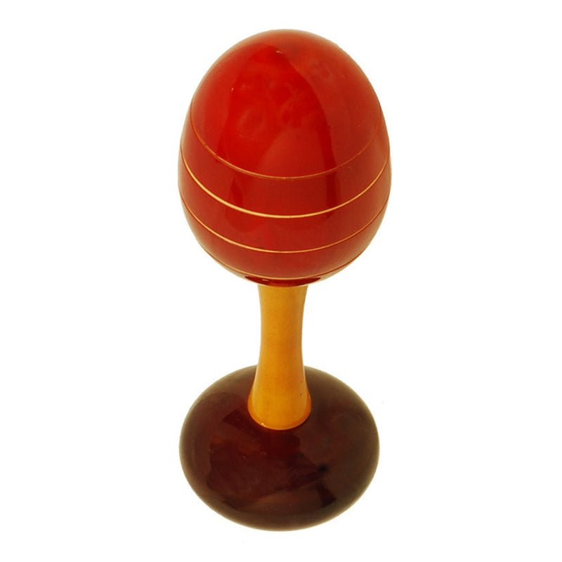 New Born Baby Toys | Wooden Maracas Rattle | BPA Free